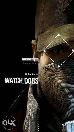Watch dogs...game is for sale