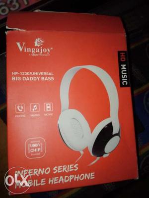 White Vingajoy Mobile Headphones Box