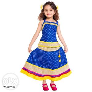 Adorable Lehenga Choli For Girls Material: Pure