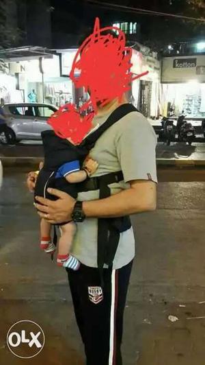 Baby carrier hardly uses