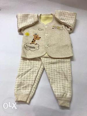 Baby suit in multicolour