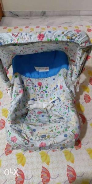 Baby's Multicolored Car Seat Carrier