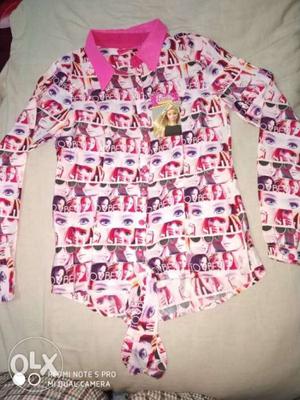 Barbie new top for sell RS 600. Mrp-. Very beautiful