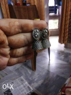 Beautiful Radha Kishan oxidised earrings. buy it