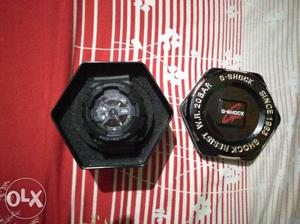 Black Casio G-Shock Digital Watch With Box