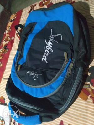 Blue And Black Skybird Backpack