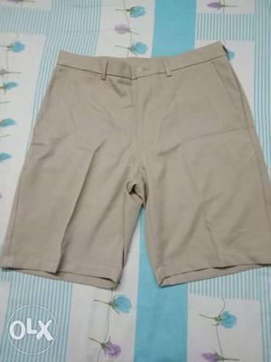 Brown Shorts (Trouser Material)