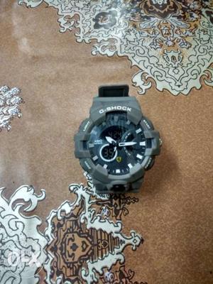Hello friends G-shock gray watch neat condition