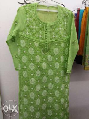 Lakhnavi kurti (heavy work) Colours available