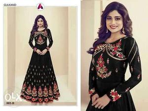 Long Ethnic Anarkali Gown (new)