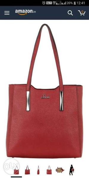 New Lavie bordeaux color bag