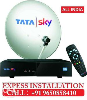 New Tata Sky Hd Connection Only rs
