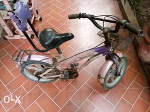 Only 2 years old baby bicycle