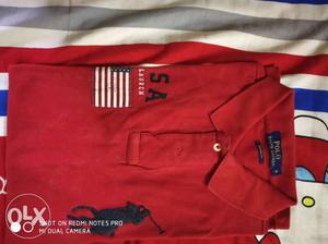 Original US polo red t-shirt in a excellent