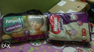 Pamper active baby diapers size XL, Qty 56p
