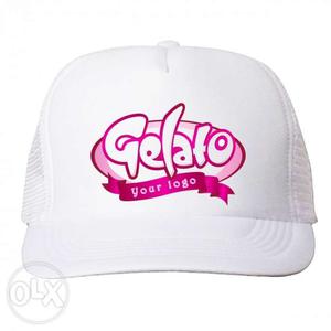 Print your custom design or logo on cap