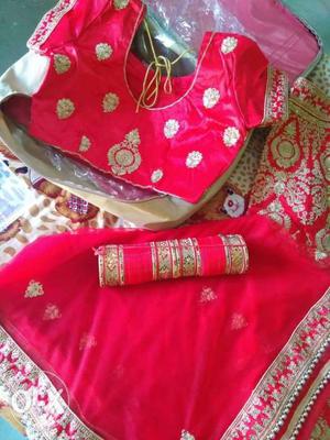 Urgent need- brand new bridal lehnga with chura