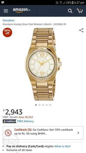 Womens l8+ watches, best designing, nice look,