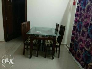 1.5 year old 4 seater dining table for sale.