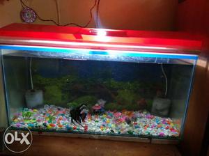 3ft length in good condition, 2 corner filter,