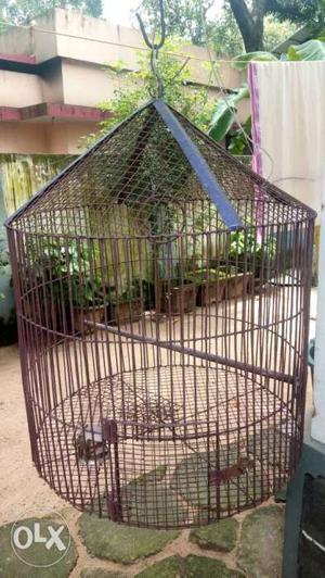 Bird cage 2 yrs old strong framework for sale at