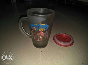 Black And Red Ceramic Mug