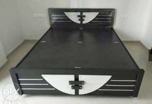 Black And White Wooden Table