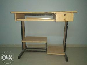 Computer table with a