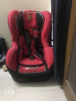 Ferrari Car seat for babies from New born to