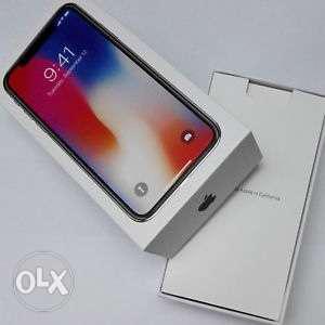 Just Few Days Used Brand New Box Packed iPhone X Space Grey