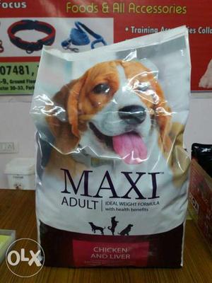 Maxi food for dogs 3 kg pack