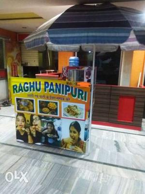 New Pani Puri Counter Only .Rs