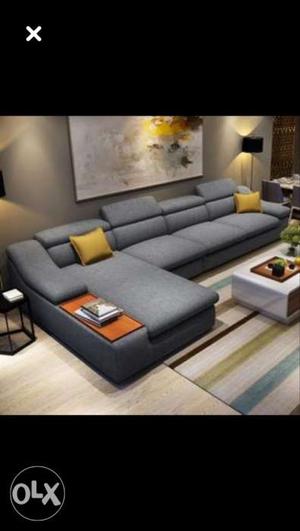 New sofa set luxury soda set full worranty and