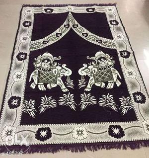 Royale Kashmiri Work Chenille Carpets