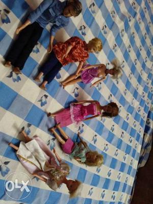 Set of six dolls bought from USA very good