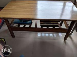 Teak wood centre table - great condition