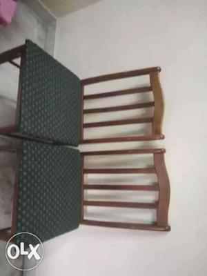 Two Wooden Chairs for sale. Good Condition...