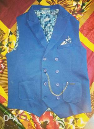 Waist coat for men Not even worn once Sky blue