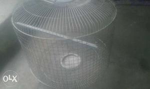 White Metal Wire Pet Cages
