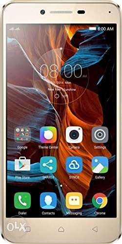 1 yr old Lenevo vibe k5 Plus Gold 4G Mobile with Box+Charger