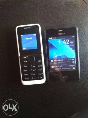 2 mobile good condition low price Nokia 501