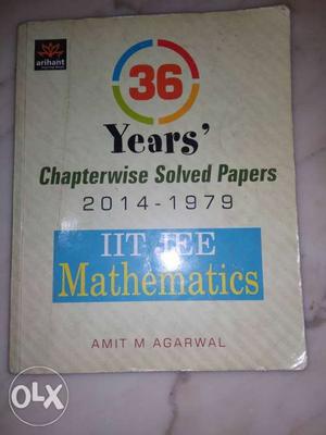 36 Years IIT JEE solved papers by Arihant