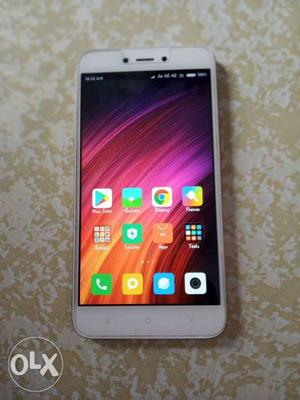 6. Months old New condition mi 5a 2gb 16gb gold