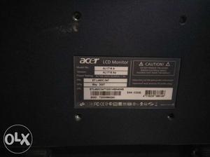 Acer AL TFT monitor without data cable...if
