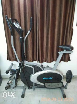 Aerofit elliptical trainer exercise machine with