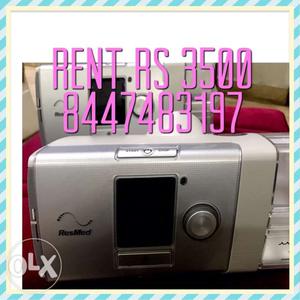 Bipap machine for rent rs  monthly new machine