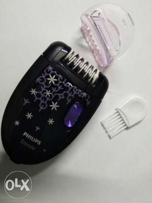 Black And Purple Electronic Device