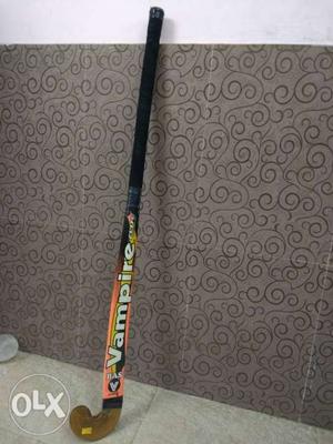 Black And Yellow Easton hockey Bat