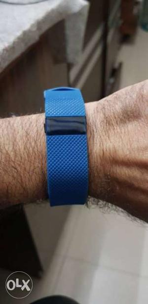 Blue Fitbit HR to sell.
