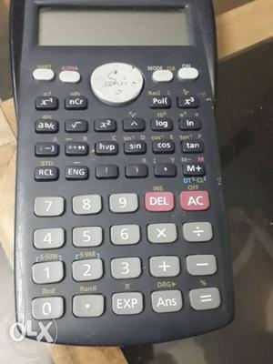 Casio 82MS calculator with cover